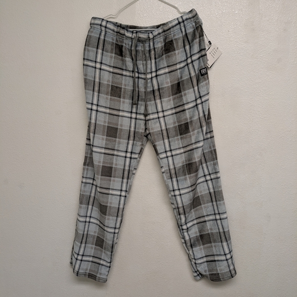 Frye Gray and White Plaid Sweatpants - Picture 6 of 6